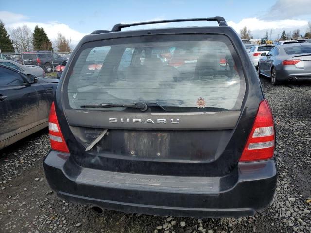 JF1SG65673G700328 - 2003 SUBARU FORESTER 2.5XS Siyah fotoğraf 6