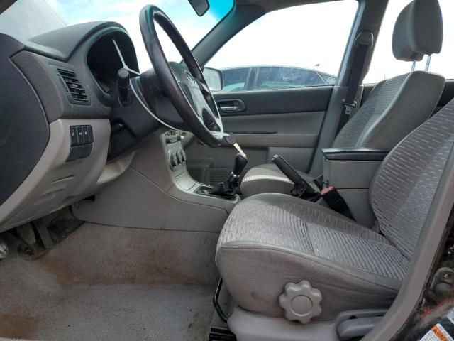 JF1SG65673G700328 - 2003 SUBARU FORESTER 2.5XS Siyah fotoğraf 7