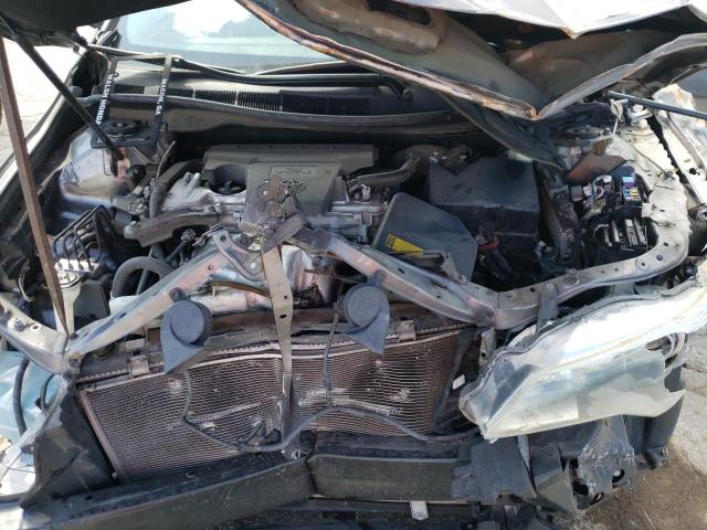 4T1BF1FKXFU009601 - 2015 TOYOTA CAMRY LE GRAY photo 11