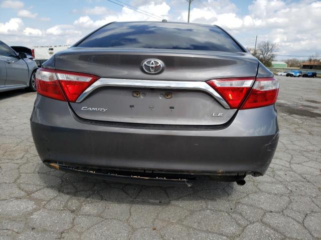 4T1BF1FKXFU009601 - 2015 TOYOTA CAMRY LE GRAY photo 6