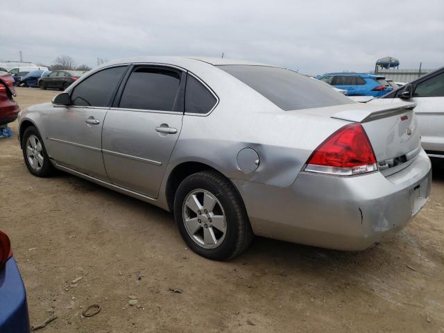 2G1WT58K579201941 - 2007 CHEVROLET IMPALA LT SILVER photo 2