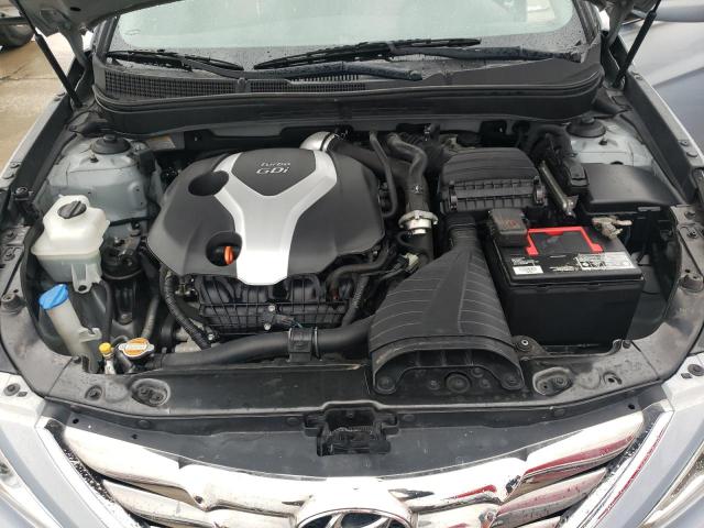 5NPEC4AB0CH352488 - 2012 HYUNDAI SONATA SE SILVER photo 11