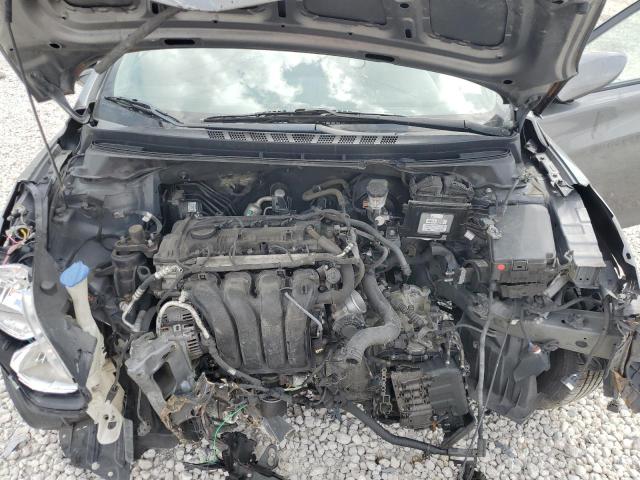 5NPDH4AE2EH510744 - 2014 HYUNDAI ELANTRA SE GRAY photo 11