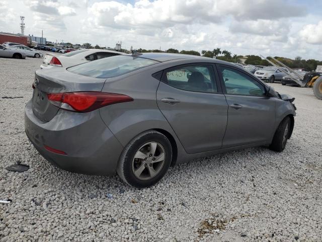 5NPDH4AE2EH510744 - 2014 HYUNDAI ELANTRA SE GRAY photo 3