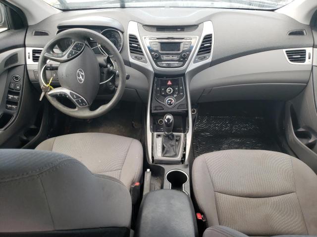 5NPDH4AE2EH510744 - 2014 HYUNDAI ELANTRA SE GRAY photo 8