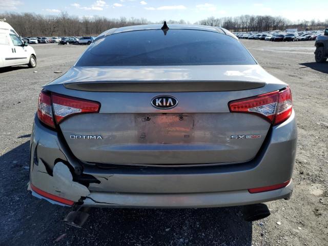 5XXGR4A61DG188465 - 2013 KIA OPTIMA SX GRAY photo 6