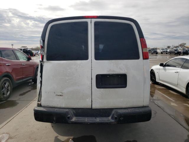 1GCWGGCG1E1128269 - 2014 CHEVROLET EXPRESS G2 WHITE photo 6