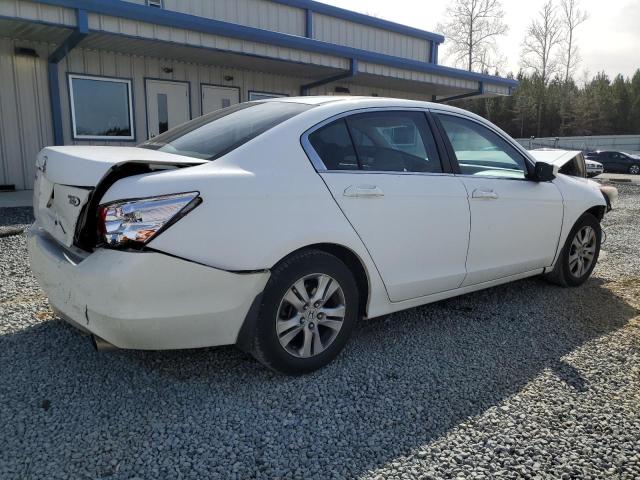 1HGCP2F4XAA142738 - 2010 HONDA ACCORD LXP WHITE photo 3