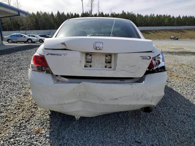 1HGCP2F4XAA142738 - 2010 HONDA ACCORD LXP WHITE photo 6