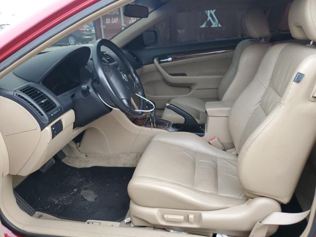 1HGCM72687A021101 - 2007 HONDA ACCORD EX RED photo 7