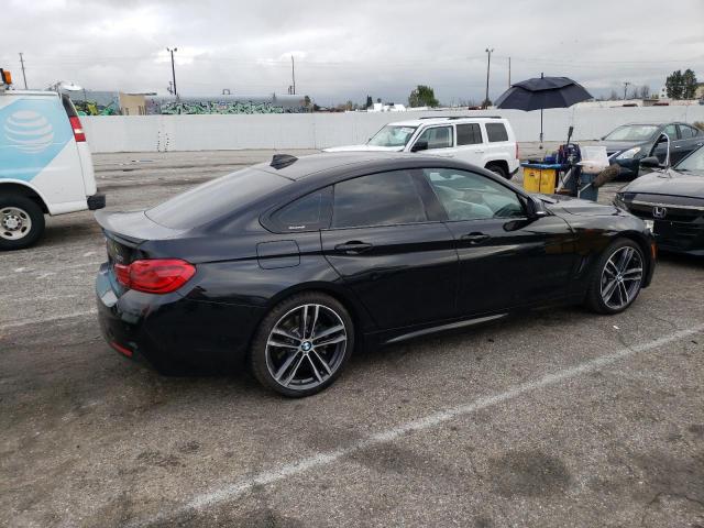 WBA4J1C51KBM12752 - 2019 BMW 430I GRAN COUPE BLACK photo 3