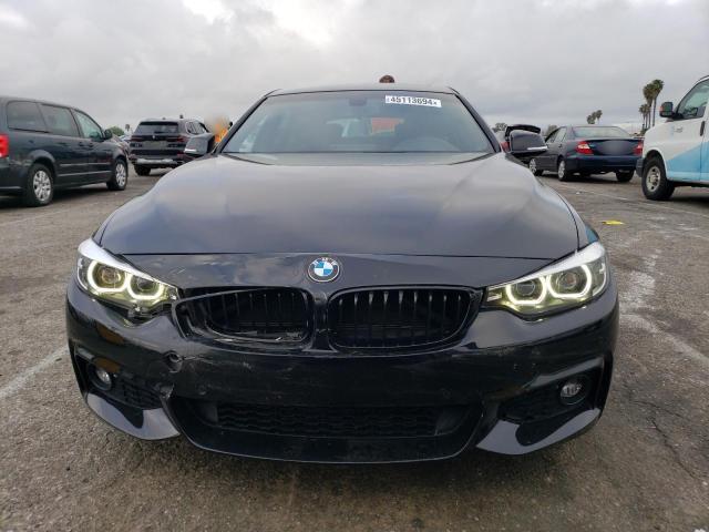 WBA4J1C51KBM12752 - 2019 BMW 430I GRAN COUPE BLACK photo 5