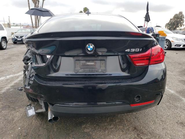 WBA4J1C51KBM12752 - 2019 BMW 430I GRAN COUPE BLACK photo 6
