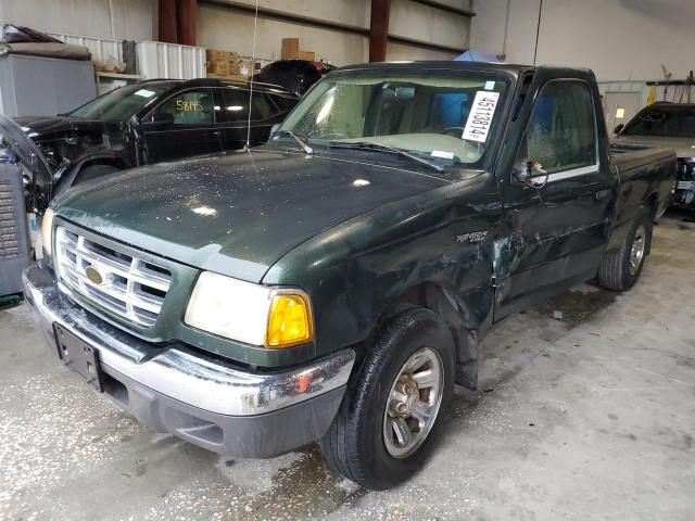 1FTYR14V91TB06578 - 2001 FORD RANGER SUPER CAB GREEN photo 1