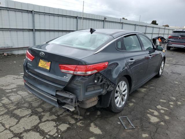 5XXGU4L33GG007047 - 2016 KIA OPTIMA EX GRAY photo 3