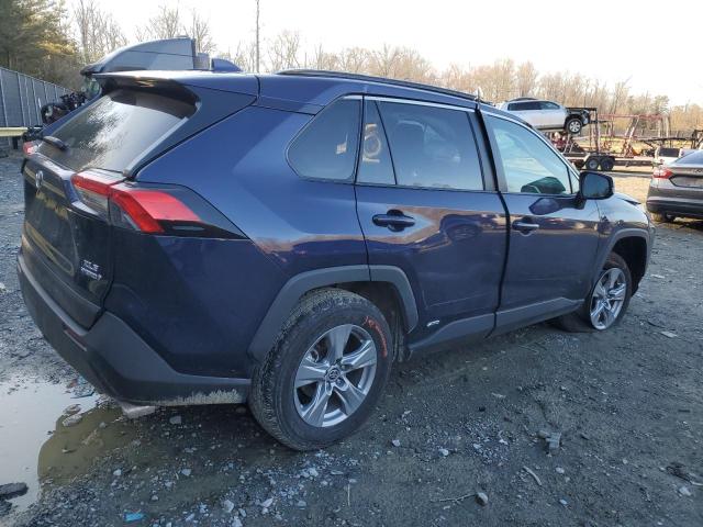 2T3RWRFV7NW139154 - 2022 TOYOTA RAV4 XLE BLUE photo 3