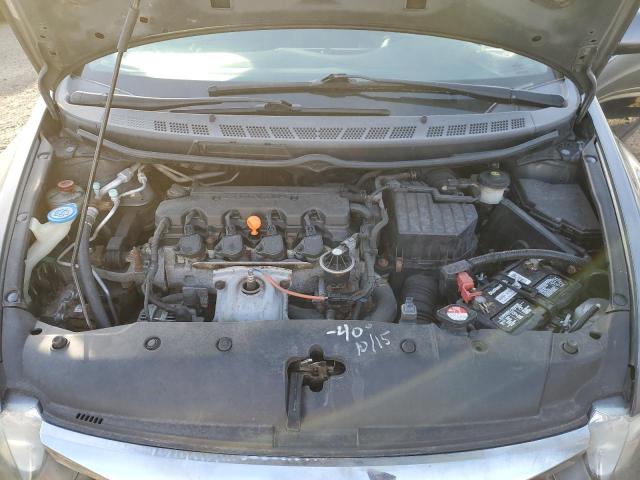 2HGFA16669H320555 - 2009 HONDA CIVIC LX-S Մոխրագույն լուսանկար 11