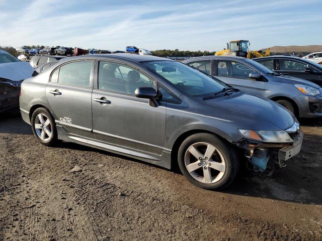 2HGFA16669H320555 - 2009 HONDA CIVIC LX-S Մոխրագույն լուսանկար 4