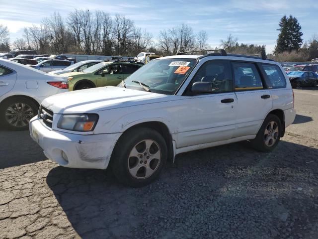 JF1SG65633H765347 - 2003 SUBARU FORESTER 2.5XS თეთრი ფოტო 1