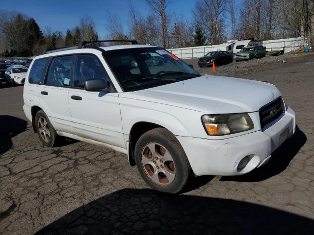 JF1SG65633H765347 - 2003 SUBARU FORESTER 2.5XS თეთრი ფოტო 4