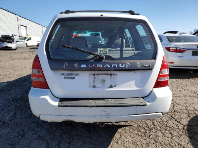 JF1SG65633H765347 - 2003 SUBARU FORESTER 2.5XS თეთრი ფოტო 6