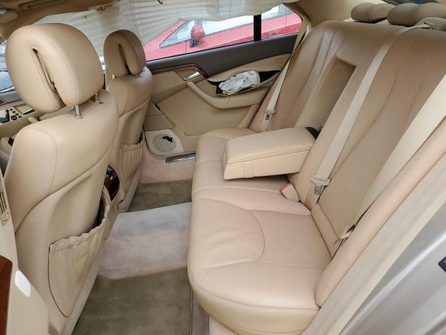 WDBNG83J04A396742 - 2004 MERCEDES-BENZ S 430 4MATIC GOLD photo 10