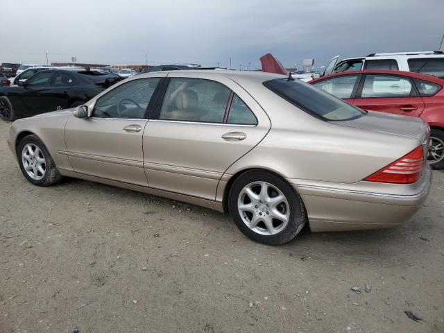 WDBNG83J04A396742 - 2004 MERCEDES-BENZ S 430 4MATIC GOLD photo 2