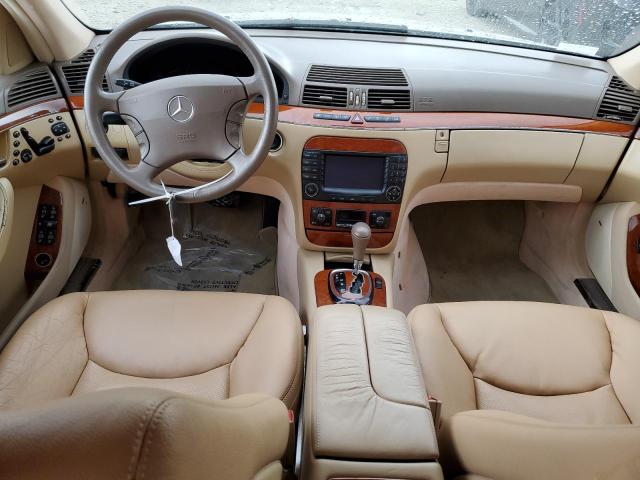 WDBNG83J04A396742 - 2004 MERCEDES-BENZ S 430 4MATIC GOLD photo 8