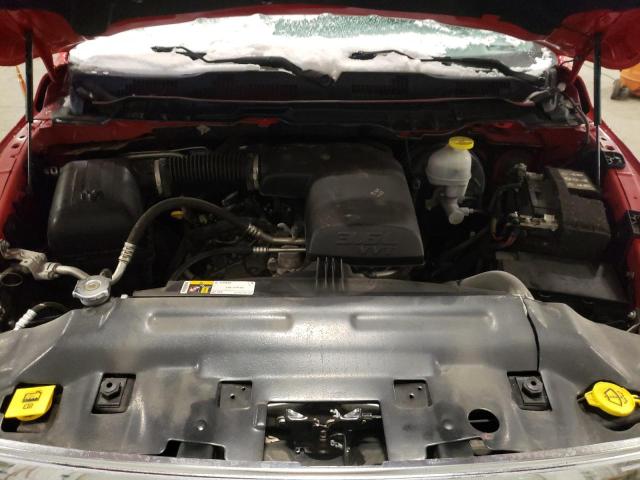 1C6RR7LG7MS533074 - 2021 RAM 1500 CLASS SLT წითელი ფოტო 11