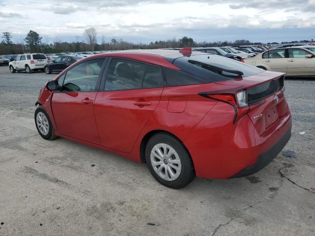 JTDKAMFU9N3173769 - 2022 TOYOTA PRIUS NIGHT SHADE RED photo 2