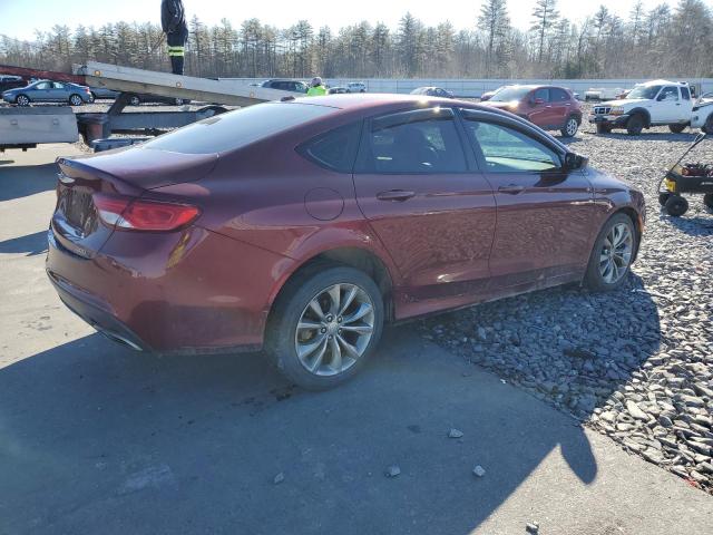 1C3CCCBB9FN585388 - 2015 CHRYSLER 200 S BURGUNDY photo 3