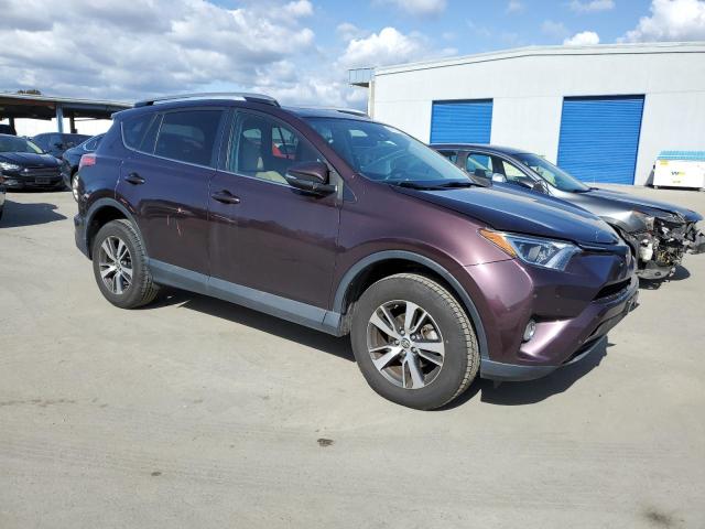 2T3WFREV9JW406227 - 2018 TOYOTA RAV4 ADVENTURE BURGUNDY photo 4