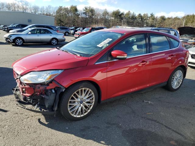 1FAHP3M22CL471622 - 2012 FORD FOCUS SEL RED photo 1