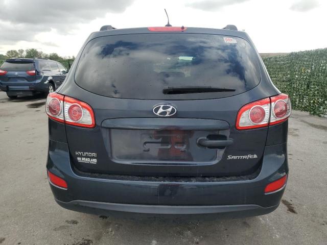 5XYZG4AG1BG020924 - 2011 HYUNDAI SANTA FE GLS BLUE photo 6