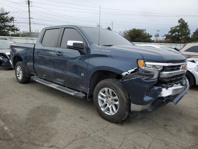 1GCUDDED9NZ612936 - 2022 CHEVROLET SILVERADO K1500 LT BLUE photo 4