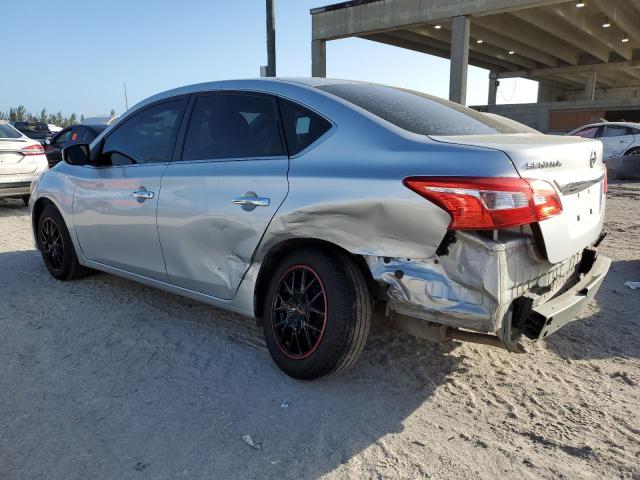 3N1AB7AP2JY287841 - 2018 NISSAN SENTRA S GRAY photo 2