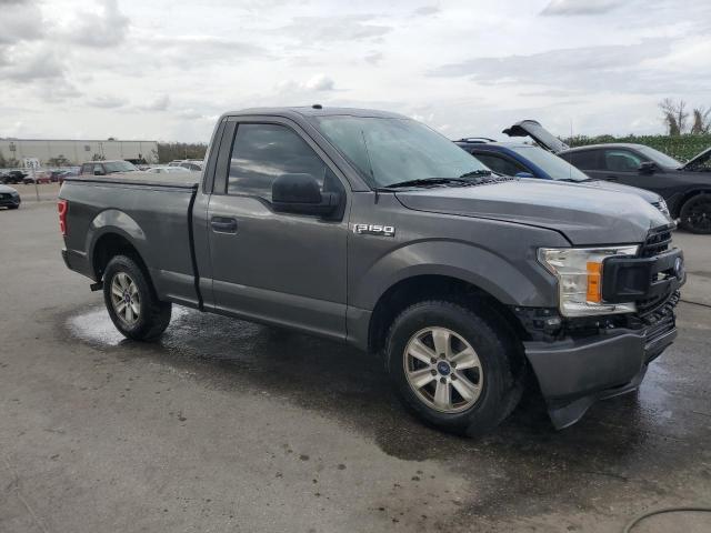 1FTMF1CB2JFB39676 - 2018 FORD F150 GRAY photo 4