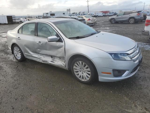 3FADP0L31AR256710 - 2010 FORD FUSION HYBRID SILVER photo 4