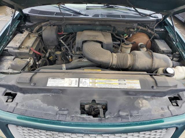 1FTRX18L5XNA29417 - 1999 FORD F150 GREEN photo 11