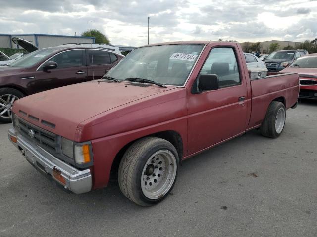 1N6SD11S6NC352635 - 1992 NISSAN TRUCK SHORT WHEELBASE RED photo 1