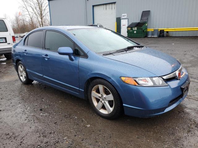 1HGFA16806L057432 - 2006 HONDA CIVIC EX BLUE photo 4