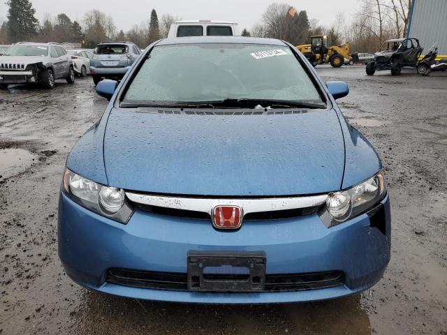 1HGFA16806L057432 - 2006 HONDA CIVIC EX BLUE photo 5