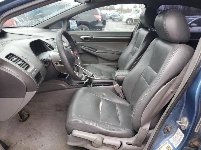 1HGFA16806L057432 - 2006 HONDA CIVIC EX BLUE photo 7