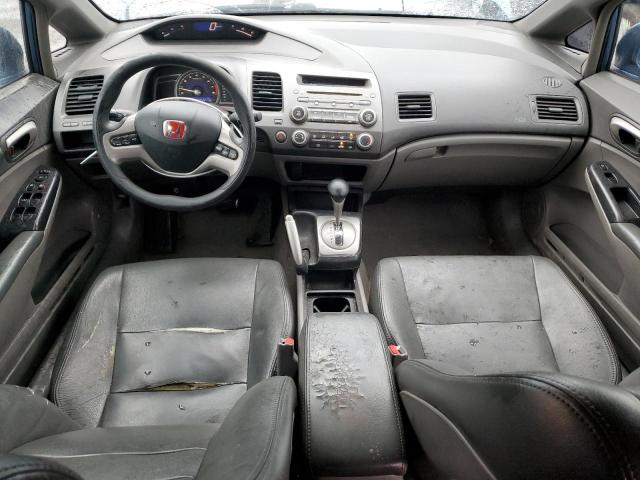 1HGFA16806L057432 - 2006 HONDA CIVIC EX BLUE photo 8