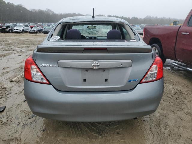 3N1CN7APXEL853845 - 2014 NISSAN VERSA S SILVER photo 6