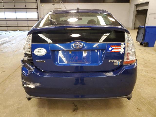 JTDKB20U687786651 - 2008 TOYOTA PRIUS BLUE photo 6