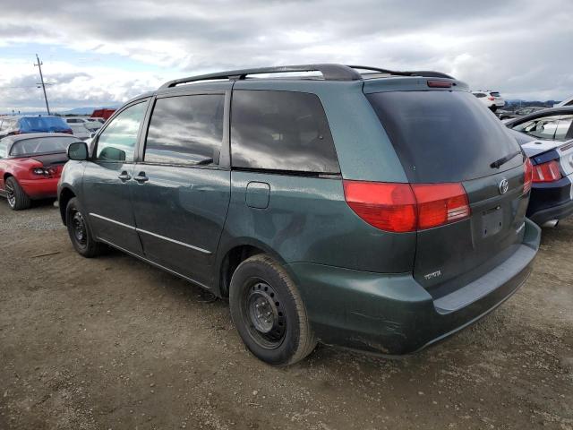 5TDZA23C04S051846 - 2004 TOYOTA SIENNA CE GREEN photo 2