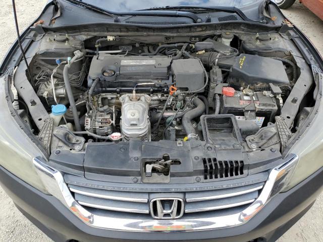 1HGCR2F3XEA055154 - 2014 HONDA ACCORD LX BLACK photo 11