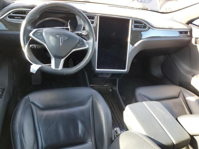 5YJSA1E22FF108359 - 2015 TESLA MODEL S GRAY photo 8
