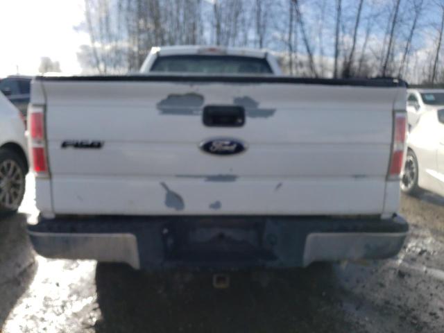 1FTMF1CW1AKA49607 - 2010 FORD F150 WHITE photo 6